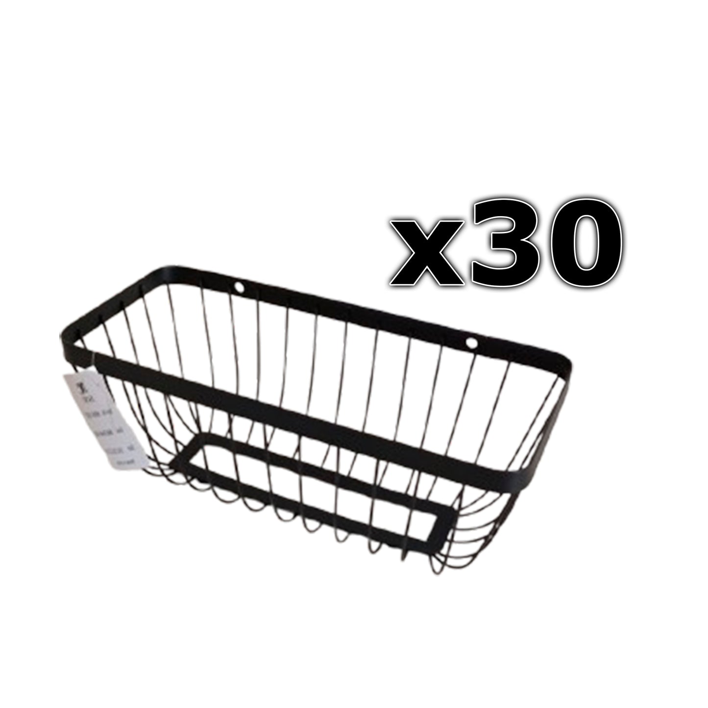 Pack 10 o 30ud Cesto de Ducha Sami 31x13x12,2 cm