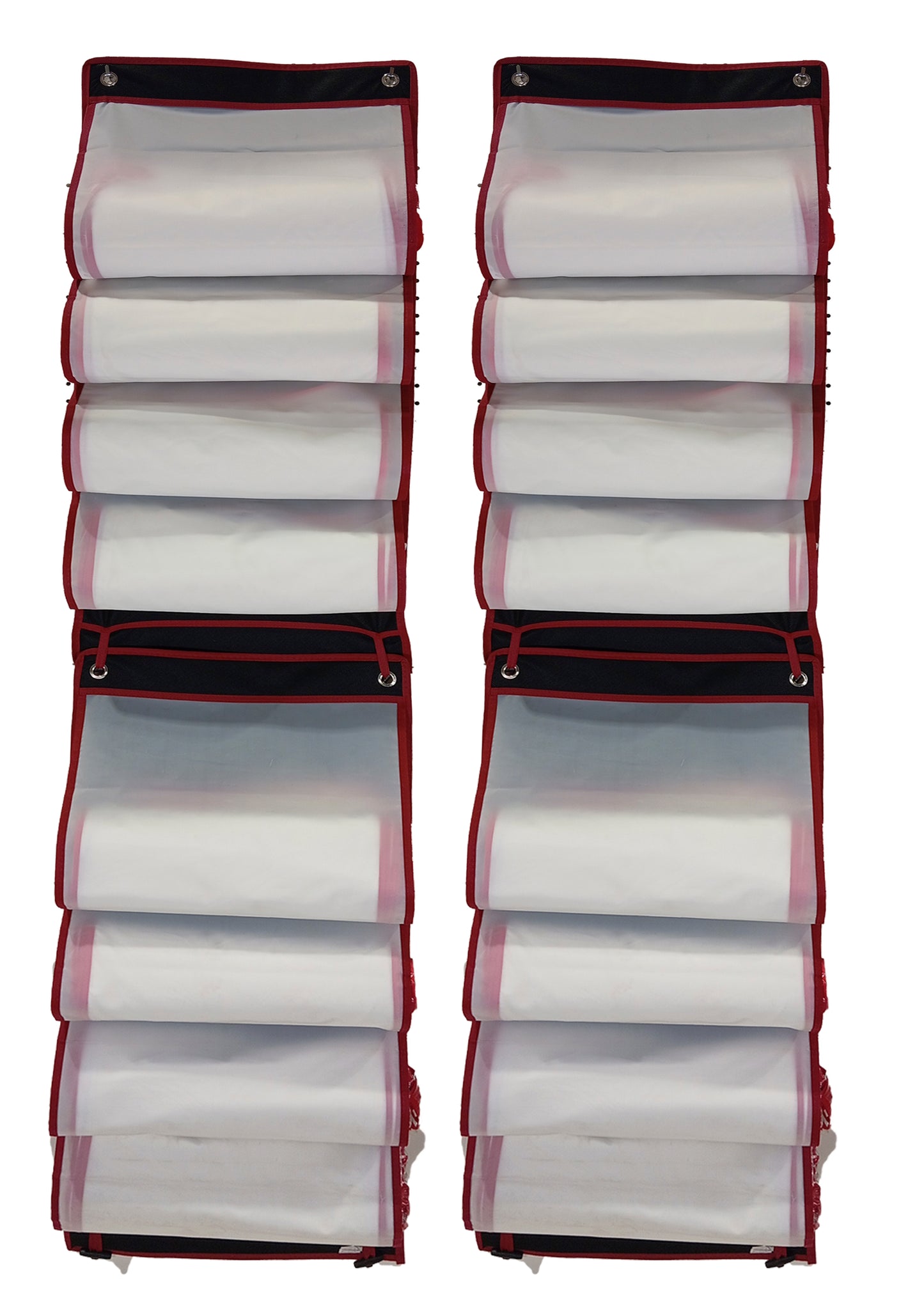 Pack 4 Unidades – WENKO Organizador de Bolsos y Toallas (4 Estantes)