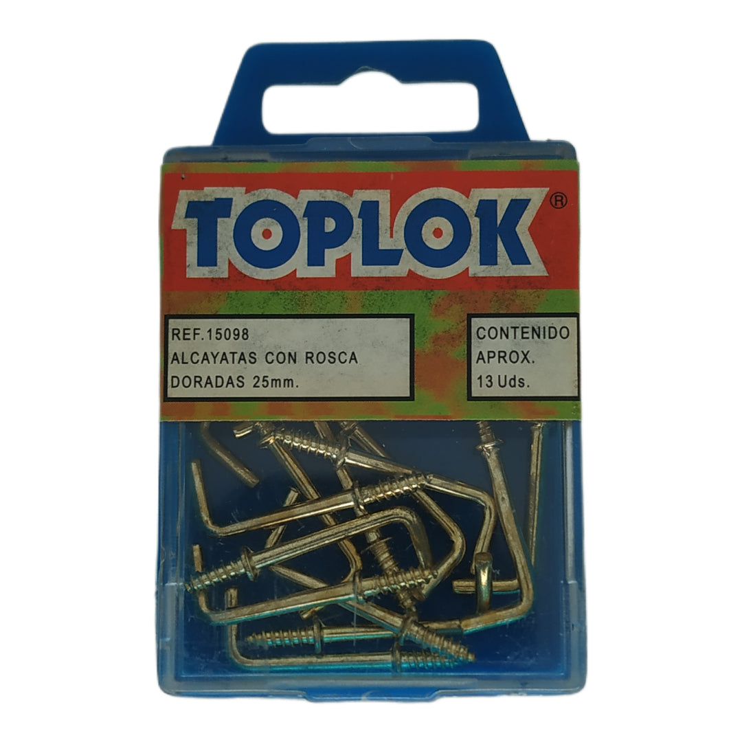 alcayatas-con-rosca-doradas-25-mm