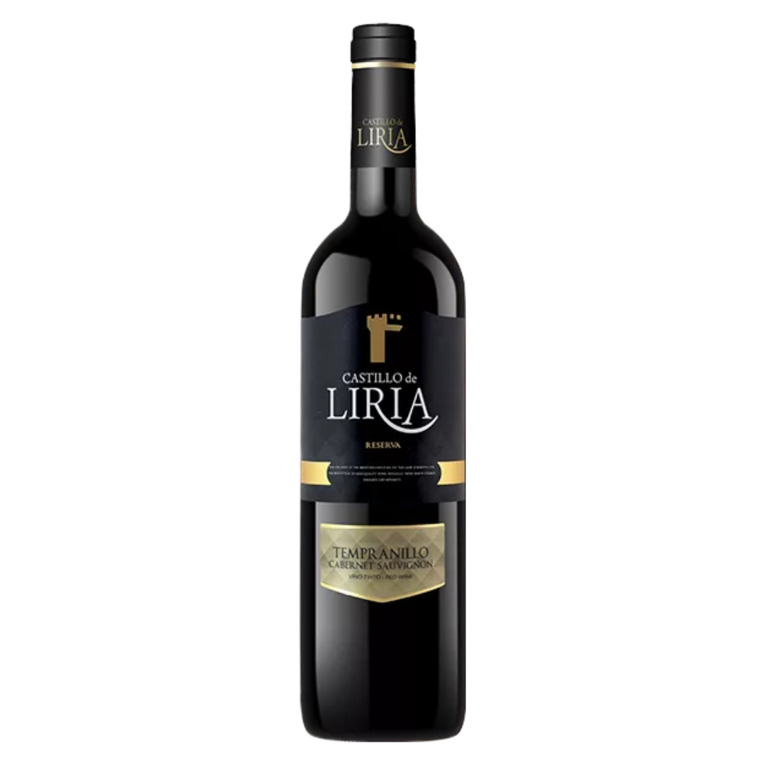 castillo-de-liria-vino-tinto-tempranillo-cabernet-reserva-2017-75-cl