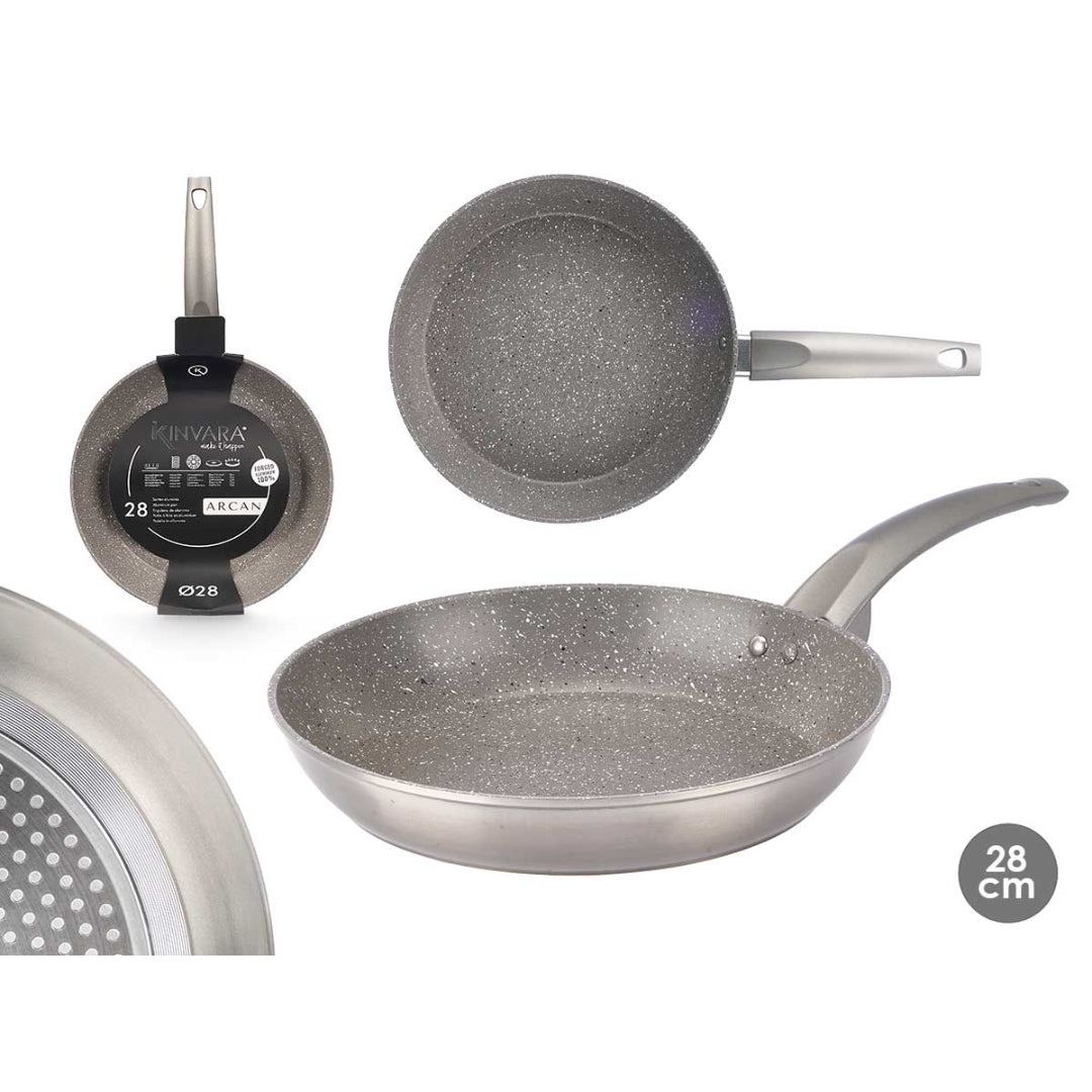 Kinvara Sartén para Inducción Antiadherente Sin Aluminio Forjado 28 cm