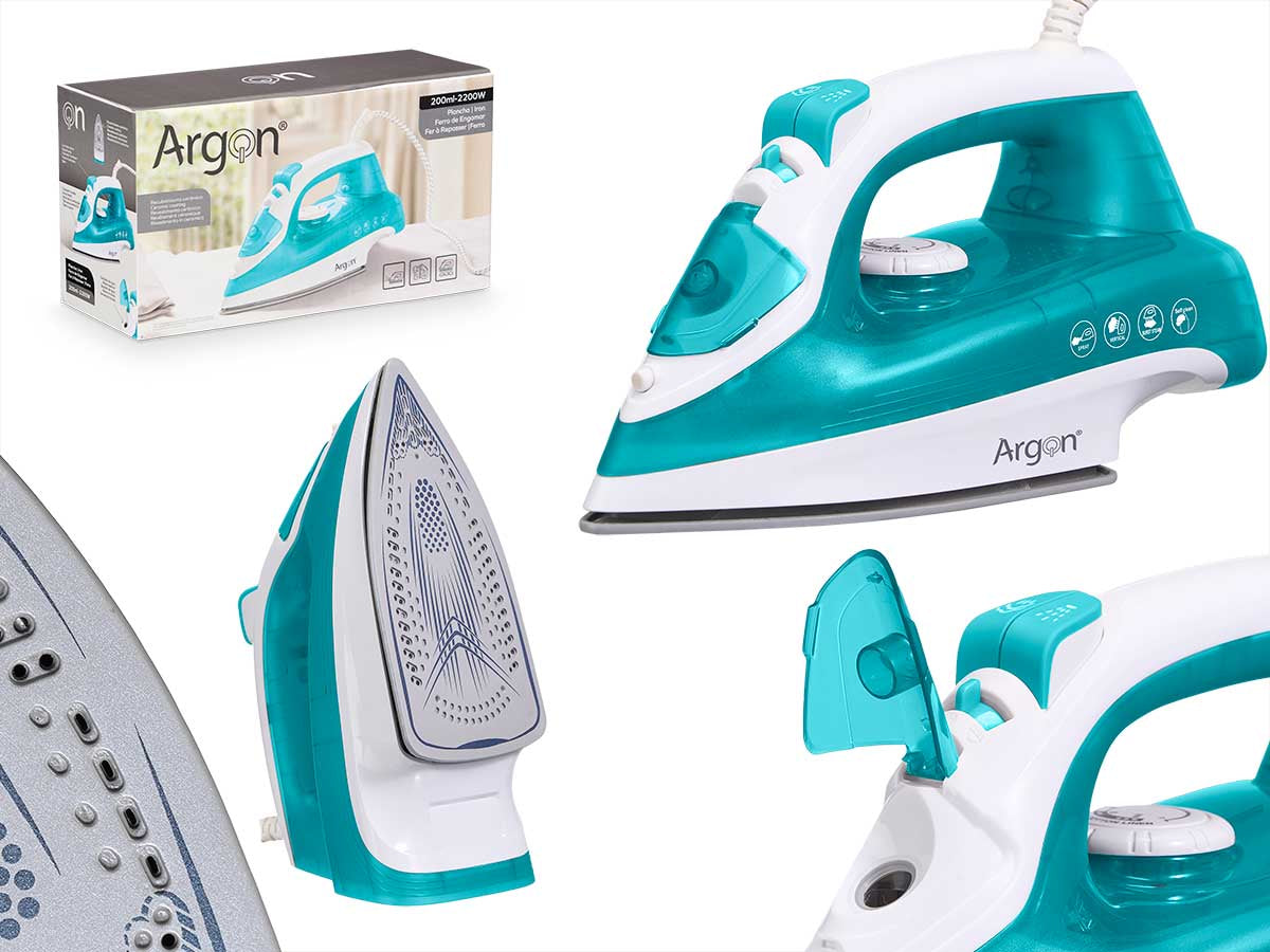 Plancha Gris 2200W Cerámico