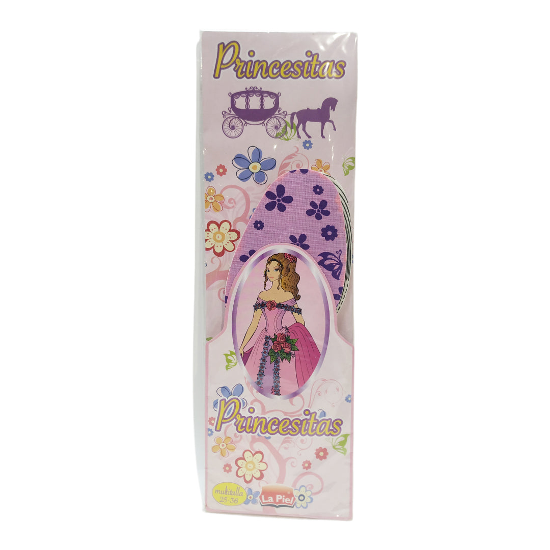 Plantillas para Zapatos Infantiles Princesitas T: 25-36