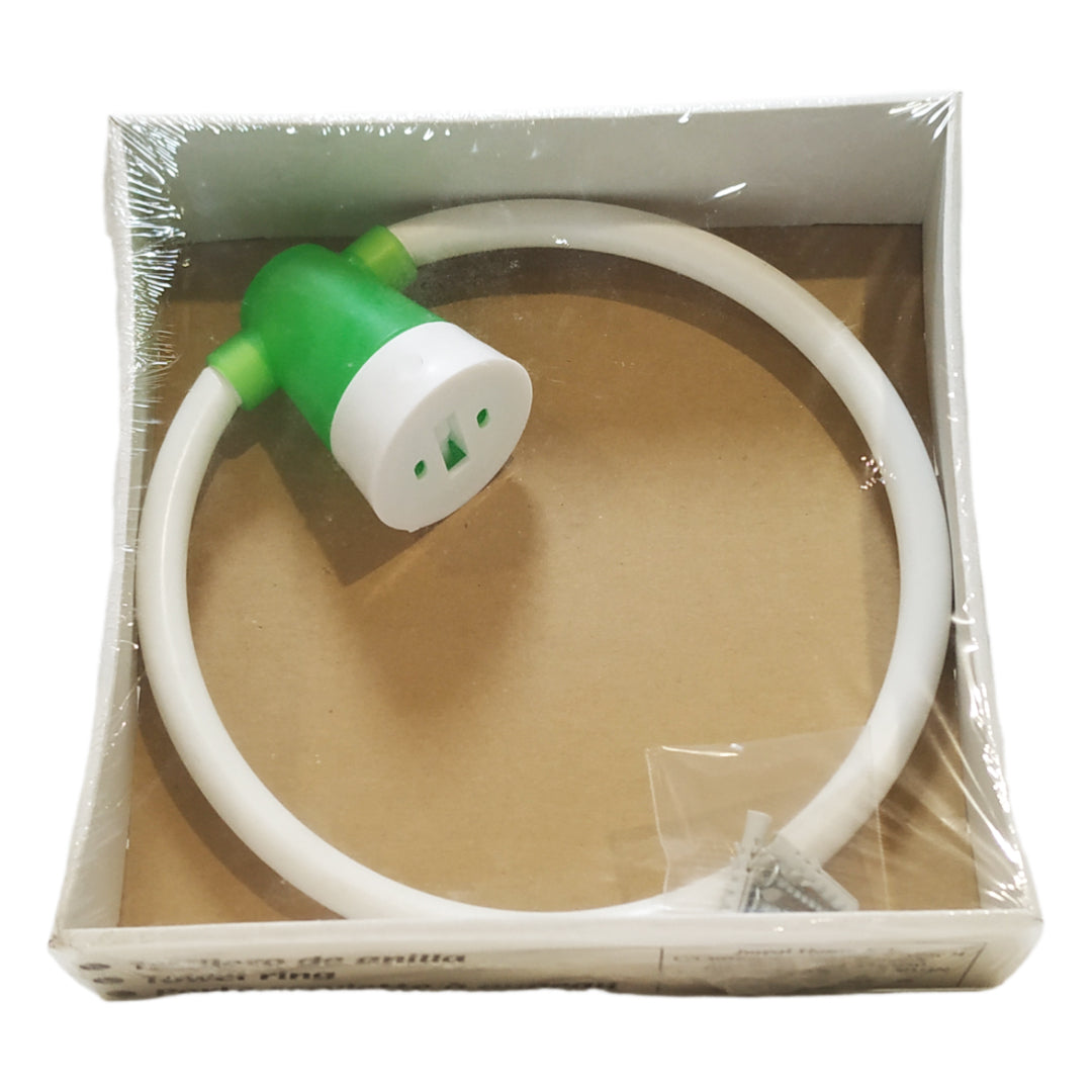 toallero-de-anilla-verde-juypal-incluye-tornillos-y-tacos