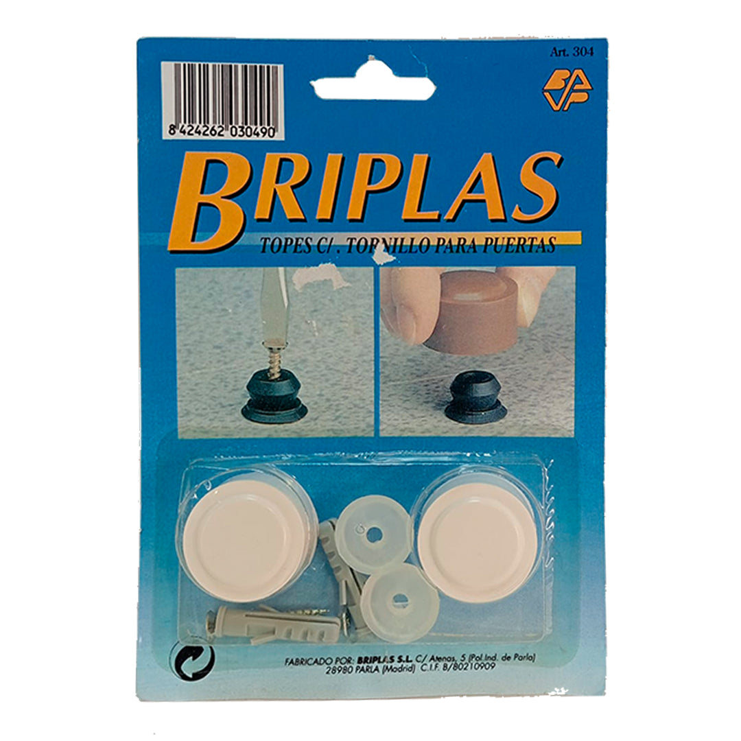 Topes para Puertas con Tornillos 2 ud