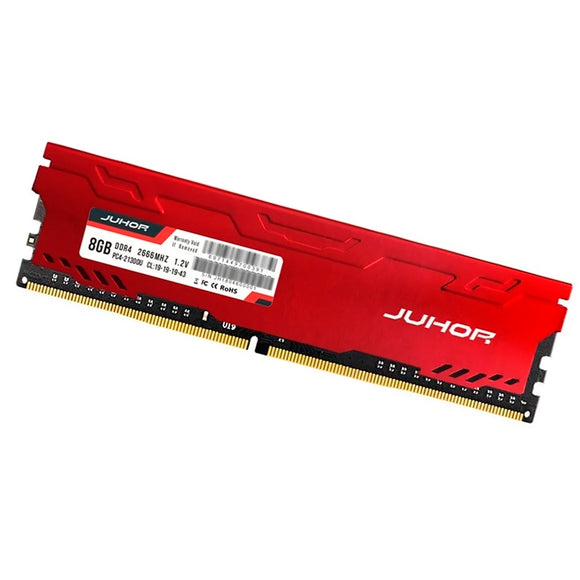 JUHOR MEMORIA RAM DDR4 8GB CON DISIPADOR DE CALOR