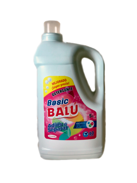 Balú detergente 5L. basic adios al separar 60lav
