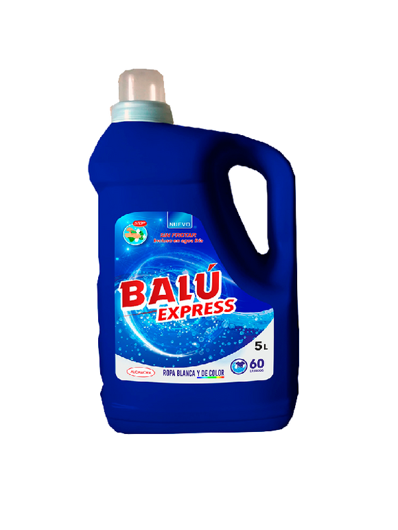 Balú Detergente 5L. Express 60lavados