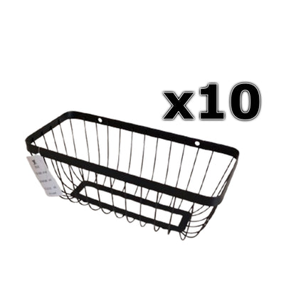 Pack 10 o 30ud Cesto de Ducha Sami 31x13x12,2 cm