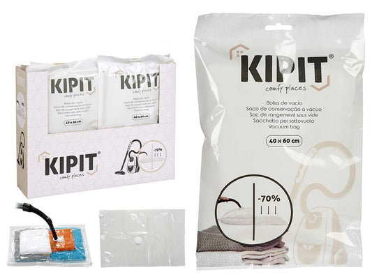 Bolsa de Vacío Transparente 40 x 60 cm