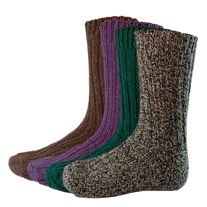 🧦 Pack 5ud - Calcetines de Lana Premium Invierno