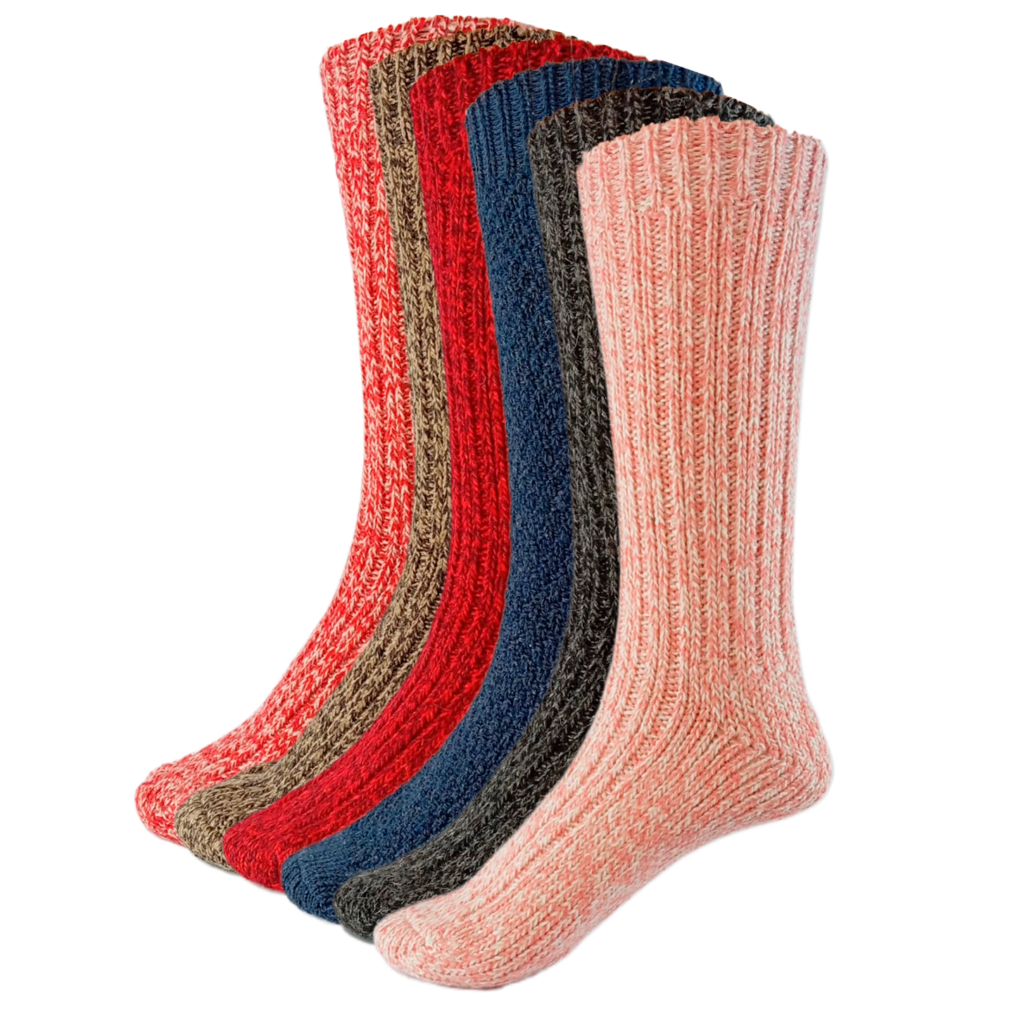🧦 Pack 5ud - Calcetines de Lana Premium Invierno
