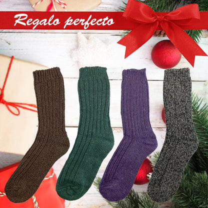 🧦 Pack 5ud - Calcetines de Lana Premium Invierno