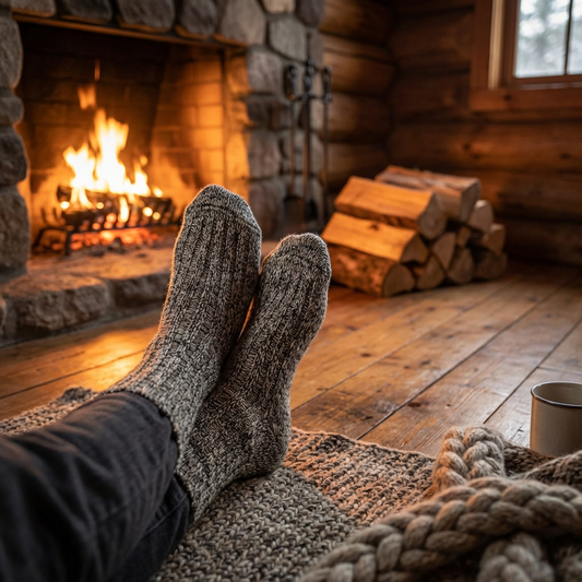 🧦 Pack 5ud - Calcetines de Lana Premium Invierno