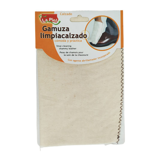 Gamuza Limpiacalzado con Abrillantador