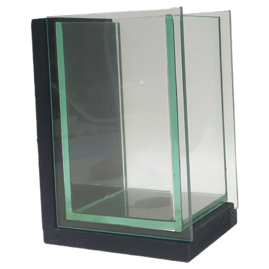 jarron-transparente-cristal-y-madera