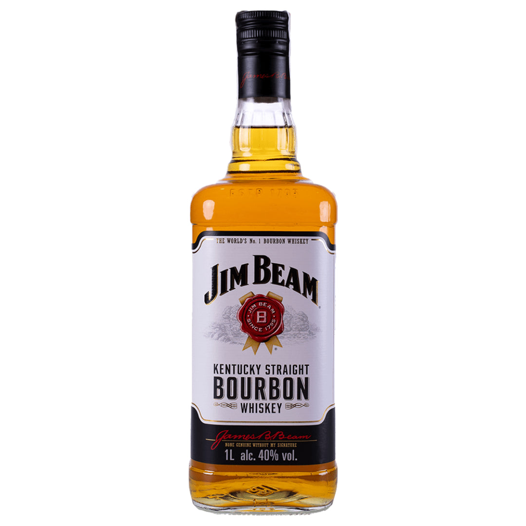 Jim Beam Bourbon Whisky 1 l