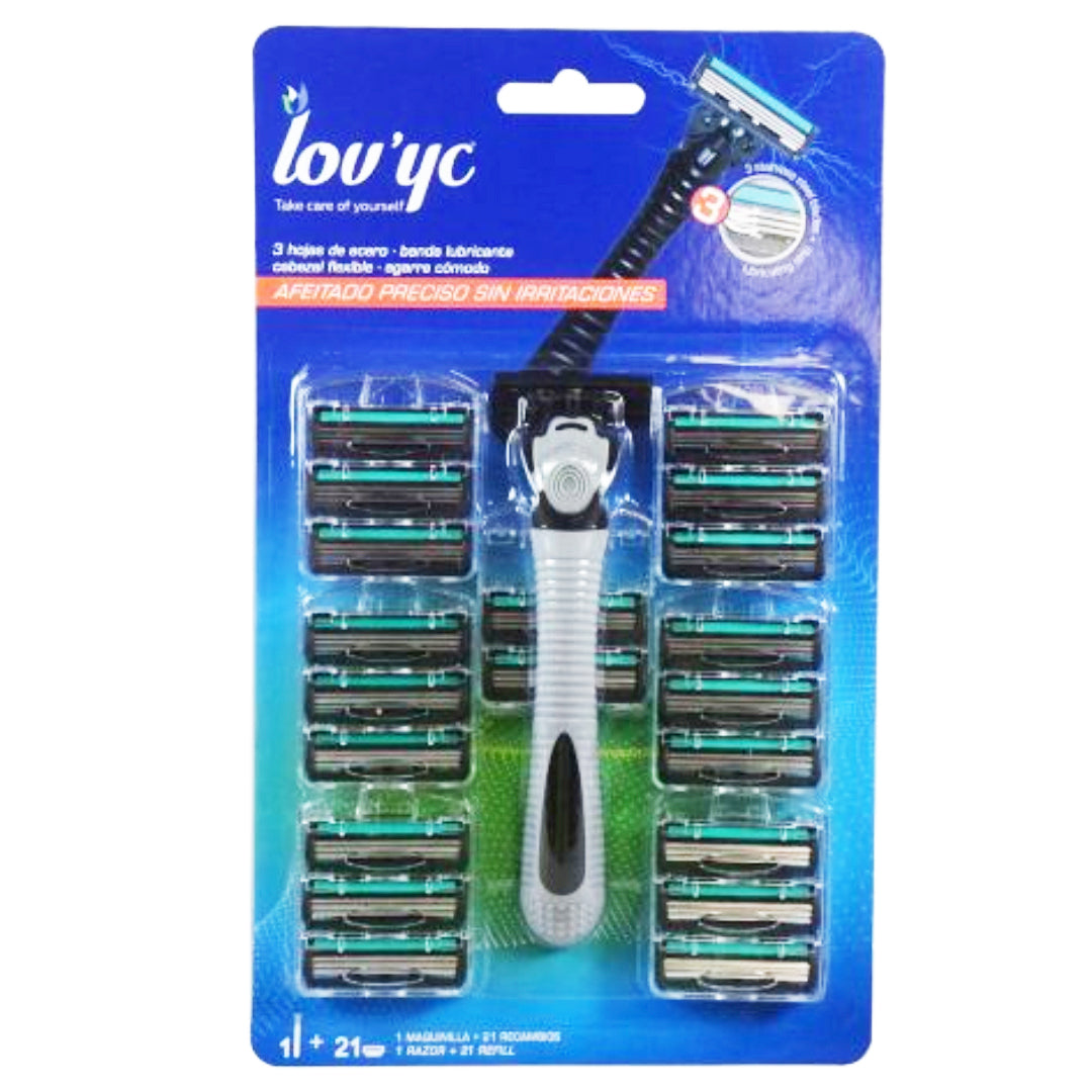 maquinilla-de-afeitado-de-3-hojas-con-21-recambios