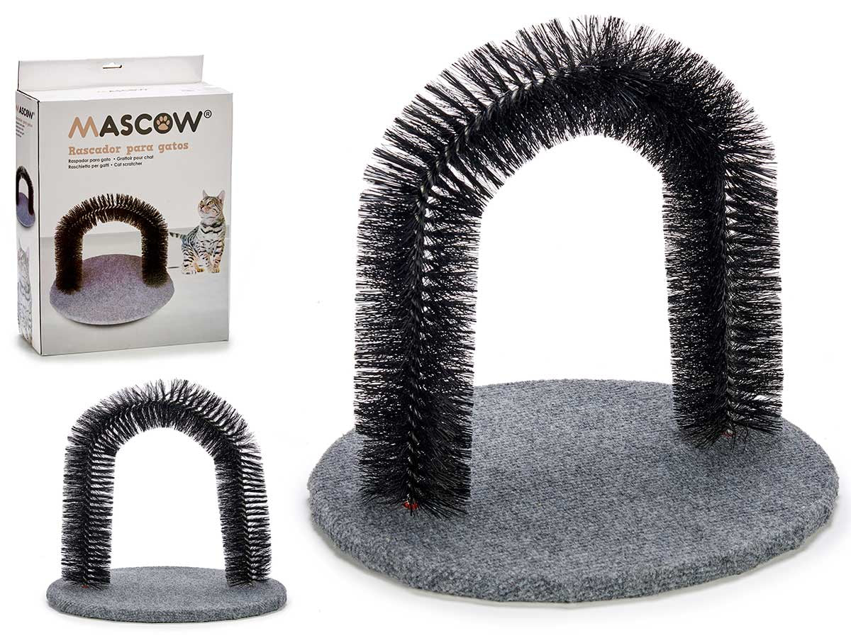 mascow-rascador-para-gatos-redondo-gris