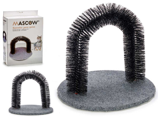 mascow-rascador-para-gatos-redondo-gris