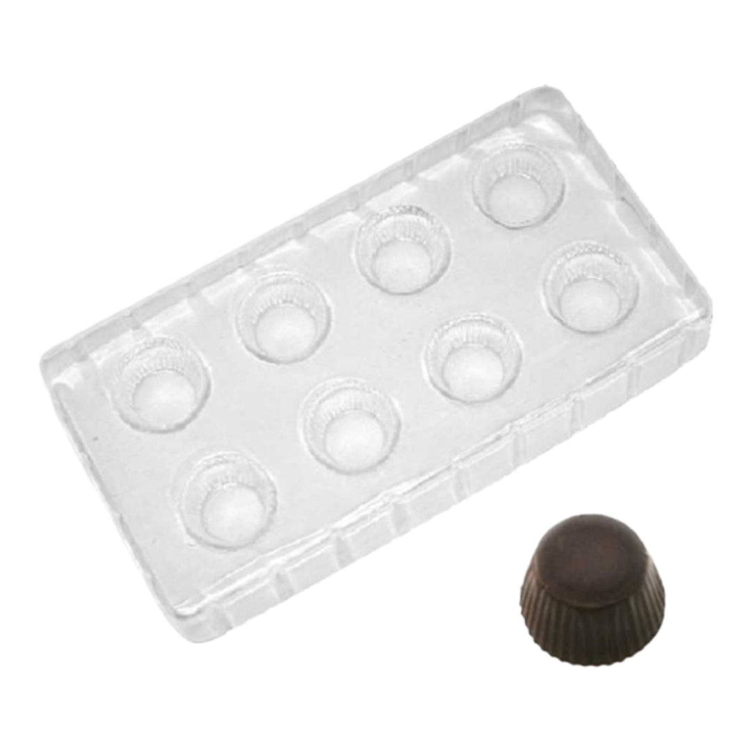 Molde de Bombones con Forma Rayada