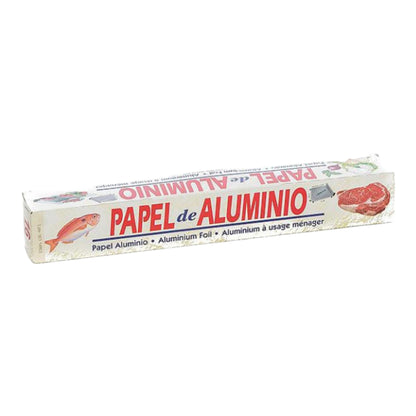 Papel de Aluminio 34 g Aprox