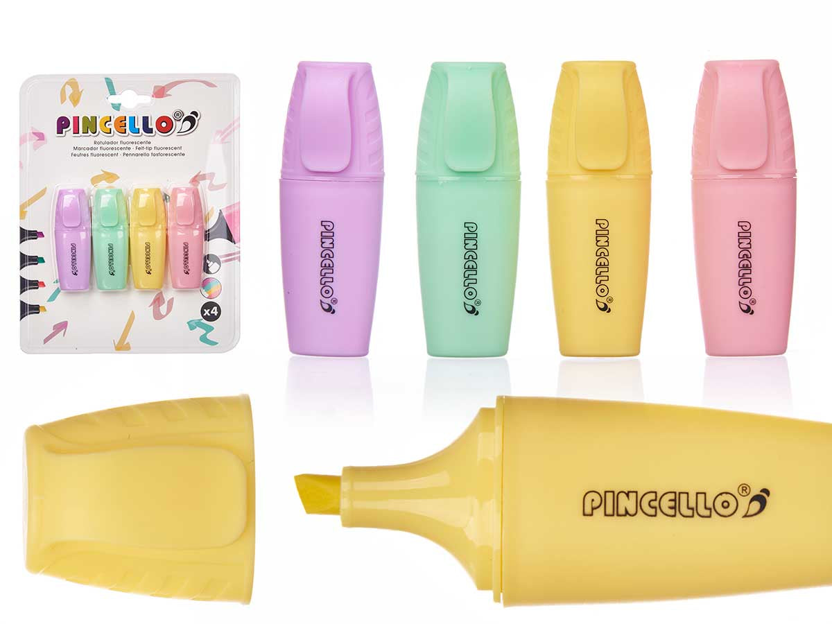 pincello-fluorescentes-mini-colores-pastel-set-4-unidades