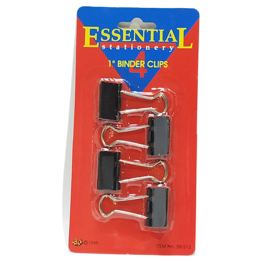 Clip Pinza Essential Pack 4 - 1" 25 mm