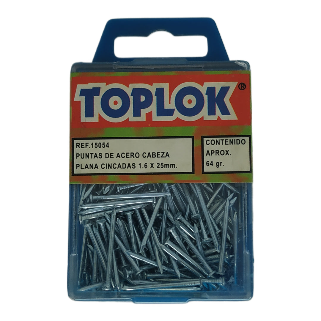 puntas-de-acero-cabeza-plana-cincadas-1-6x25-mm