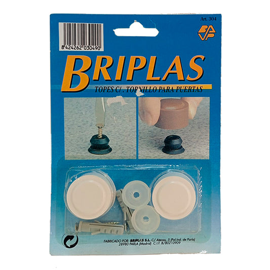 Topes para Puertas con Tornillos 2 ud