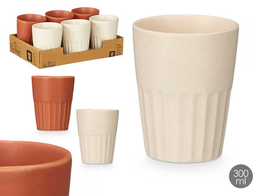 vessia-vaso-cafe-con-leche-surt-2-marron-beige-300-ml