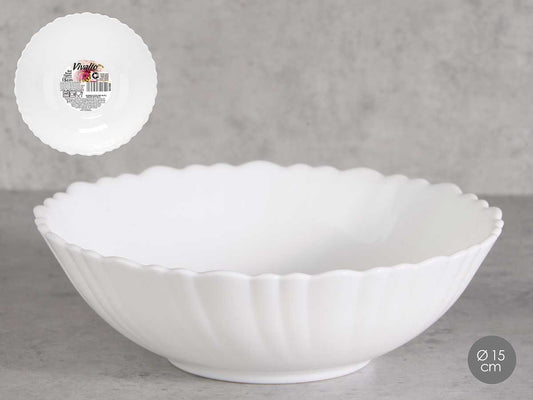Vivalto Bol Clásico Ondas Opal 15 cm