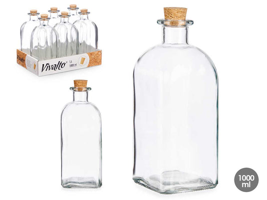 vivalto-frasca-vidrio-1000-ml-tapon-corcho