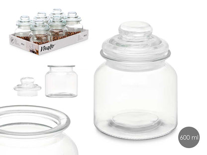 vivalto-tarro-redondo-liso-tapa-cristal-600-ml