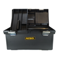 CAJA DE HERRAMIENTAS PROF. METAL 250x255x510 - Imagen 3