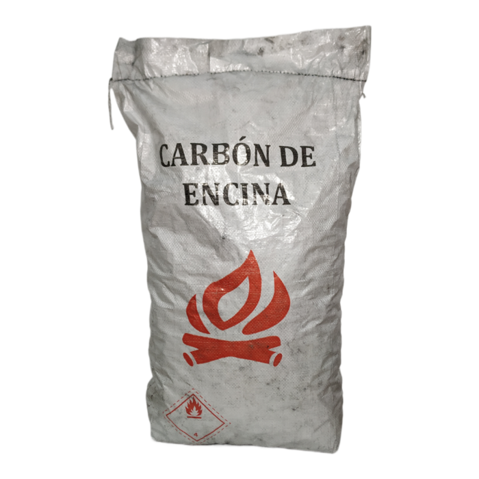 Carbón Vegetal de Encina 14kg - Profesional y Doméstico