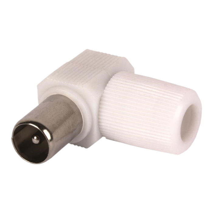 CONECTOR ACODADO MACHO Y HEMBRA