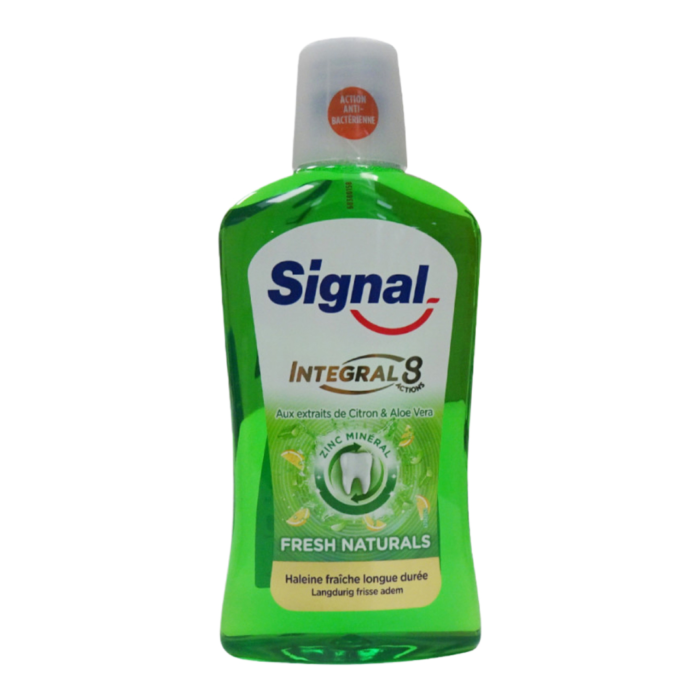 ENJUAGUE BUCAL SIGNAL INTEGRAL 8 ACCIONES 500ML