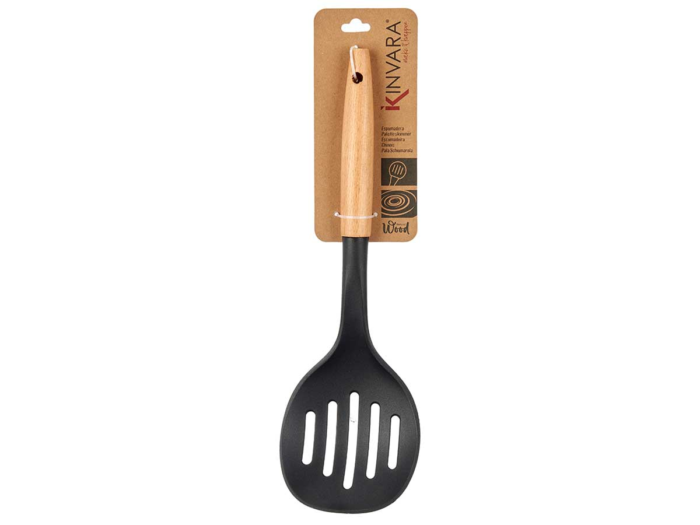 ESPUMADERA COCINA MANGO MADERA - Imagen 3