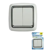 INTERRUPTOR DOBLE DE EMPOTRAR KDE - Imagen 2
