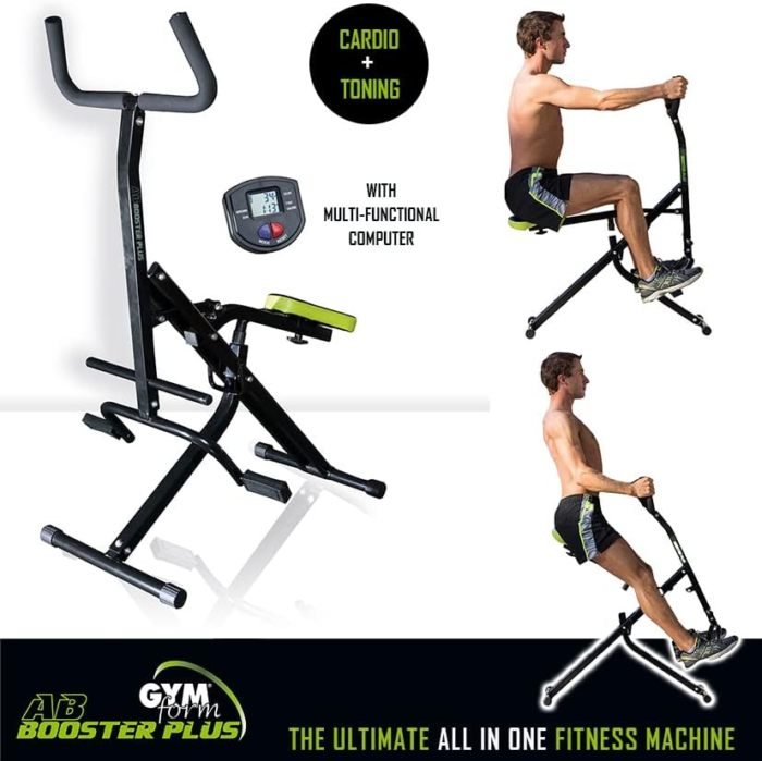 MAQUINA DE GIMNASIA PARA TODO EL CUERPO GYMFORM AB BOOSTER - Imagen 3