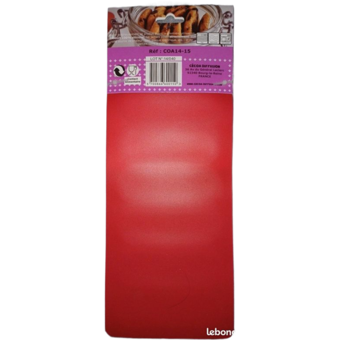 MOLDE DE SILICONA GALLETAS LENGUA DE GATO - Imagen 2
