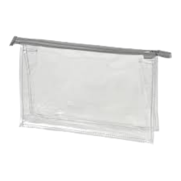 NECESER VIAJE TRANSPARENTE 17X20X7CM
