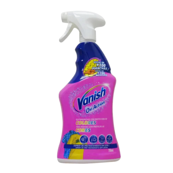 QUITAMANCHAS VANISH OXI ACTION SPRAY 750 ML. ROSA
