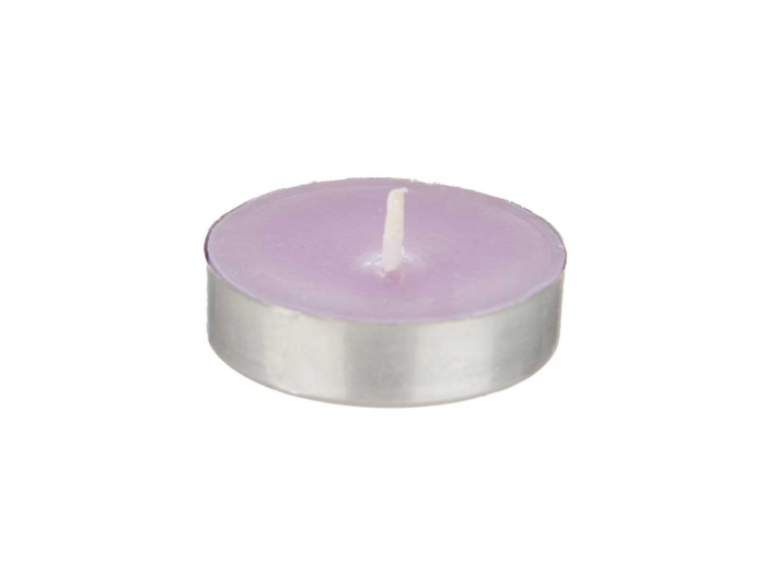 SET 18 VELAS TEA LIGHTS LAVANDA - Imagen 2