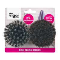 SET DE 2 CABEZALES DE RECAMBIO PARA CEPILLO LAVAVAJILLAS