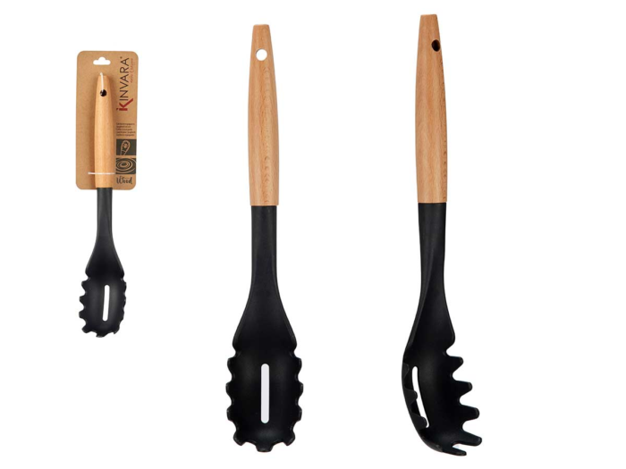 UTENSILIO PASTA COCINA MANGO MADERA
