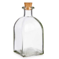 VIVALTO FRASCA VIDRIO 250 ML TAPON CORCHO - Imagen 2