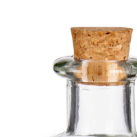 VIVALTO FRASCA VIDRIO 250 ML TAPON CORCHO - Imagen 4