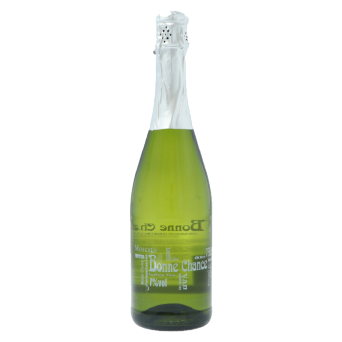 BONNE CHANCE vino blanco espumoso dulce moscato 75 cl